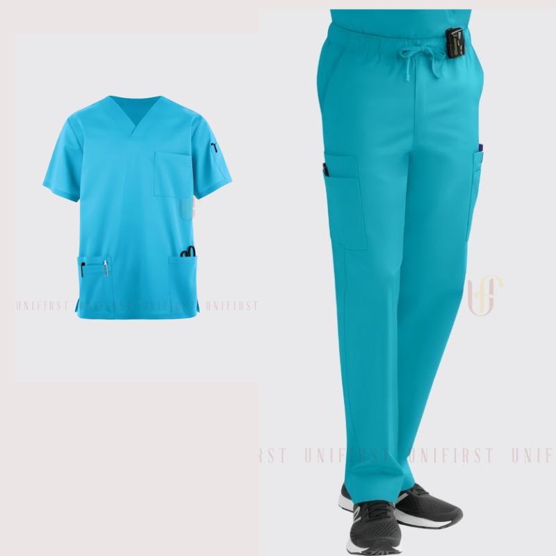 Đồng phục scrubs màu xanh ngọc
